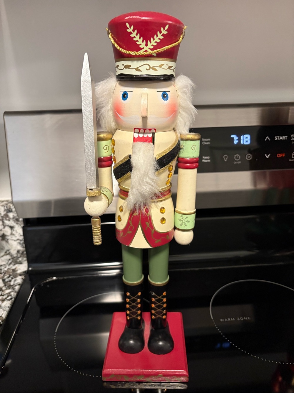 Red & Green Decorative Nutcracker Soldier
